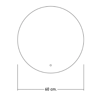 ESPEJO TOUCH RETROILUMINADO